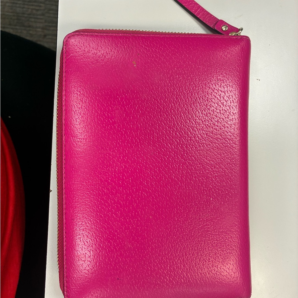 Kate Spade Pink Leather Wristlet